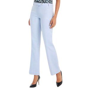 Calvin Klein Zen Modern Fit Women's Dress Pants Herringbone Blue NWT Retails $99